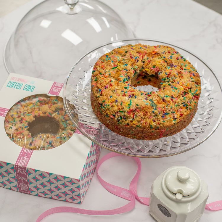 Sprinkle Coffee Cake
