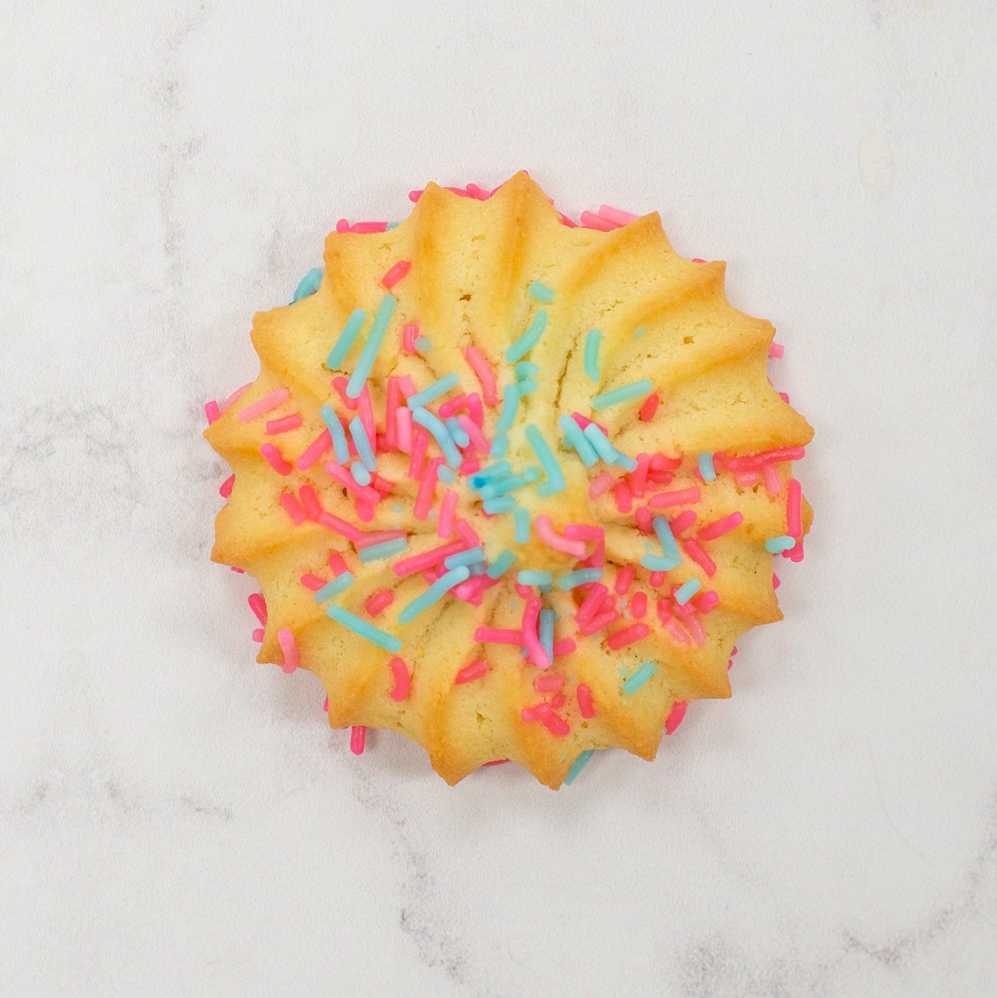 Pink & Blue Sprinkle Cookies- 12ct