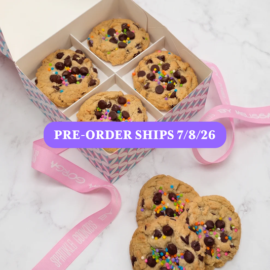 Chocolate Chip Sprinkle Cookies - 12ct