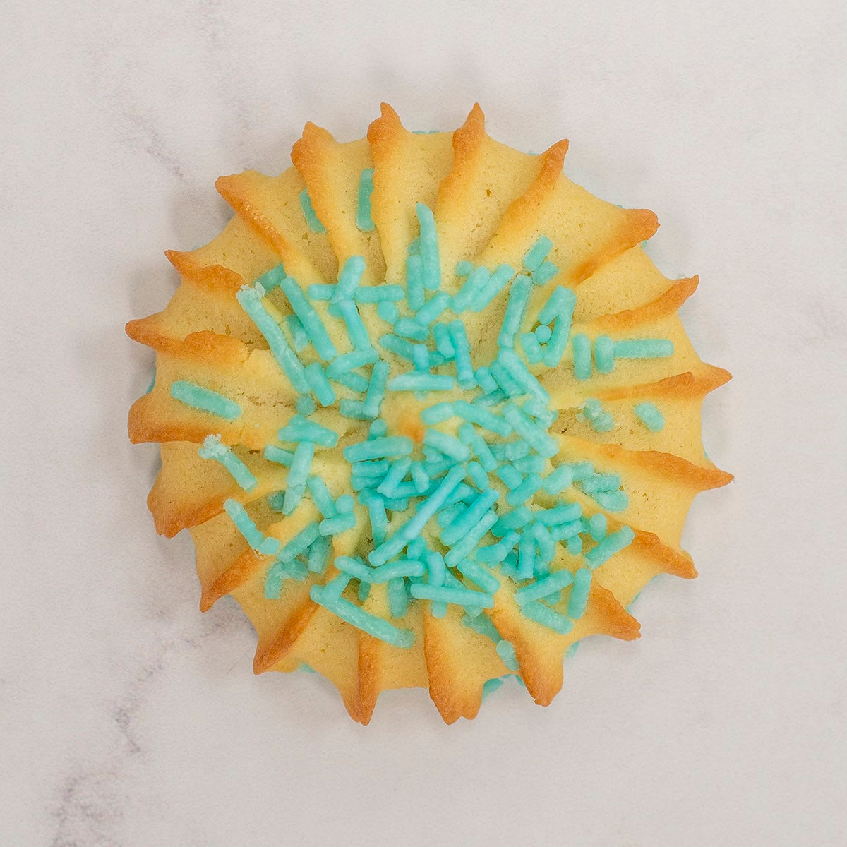 Baby Blue Sprinkle Cookie- 12ct